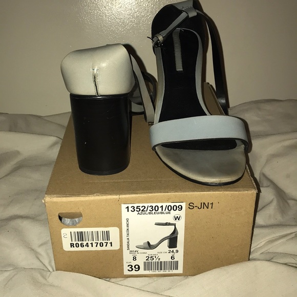 Blue Chucky Heeled Sandals - Picture 4 of 6